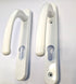 Smart ACDV251 Lever Door Handle Set 92 PZ 1 Pair Door Handles White